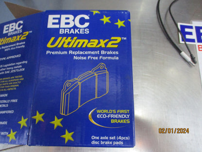 EBC Rear Disc Brake Pad Set Suits Citroen BX/Visa/Pengeot 106-205-206-306/Reno Clio New Part