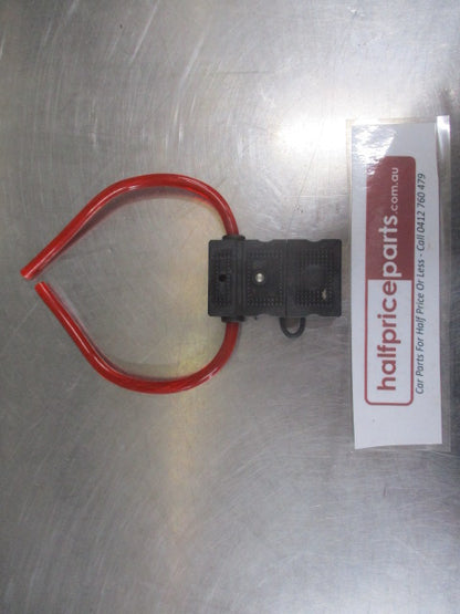 Maxi Blade Fuse Holder With Led Light 8 Gauge Cable New Part