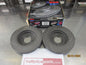 RDA Front Disc Rotors (Pair) Slotted-Dimpled Suits Ford Fiesta New Part