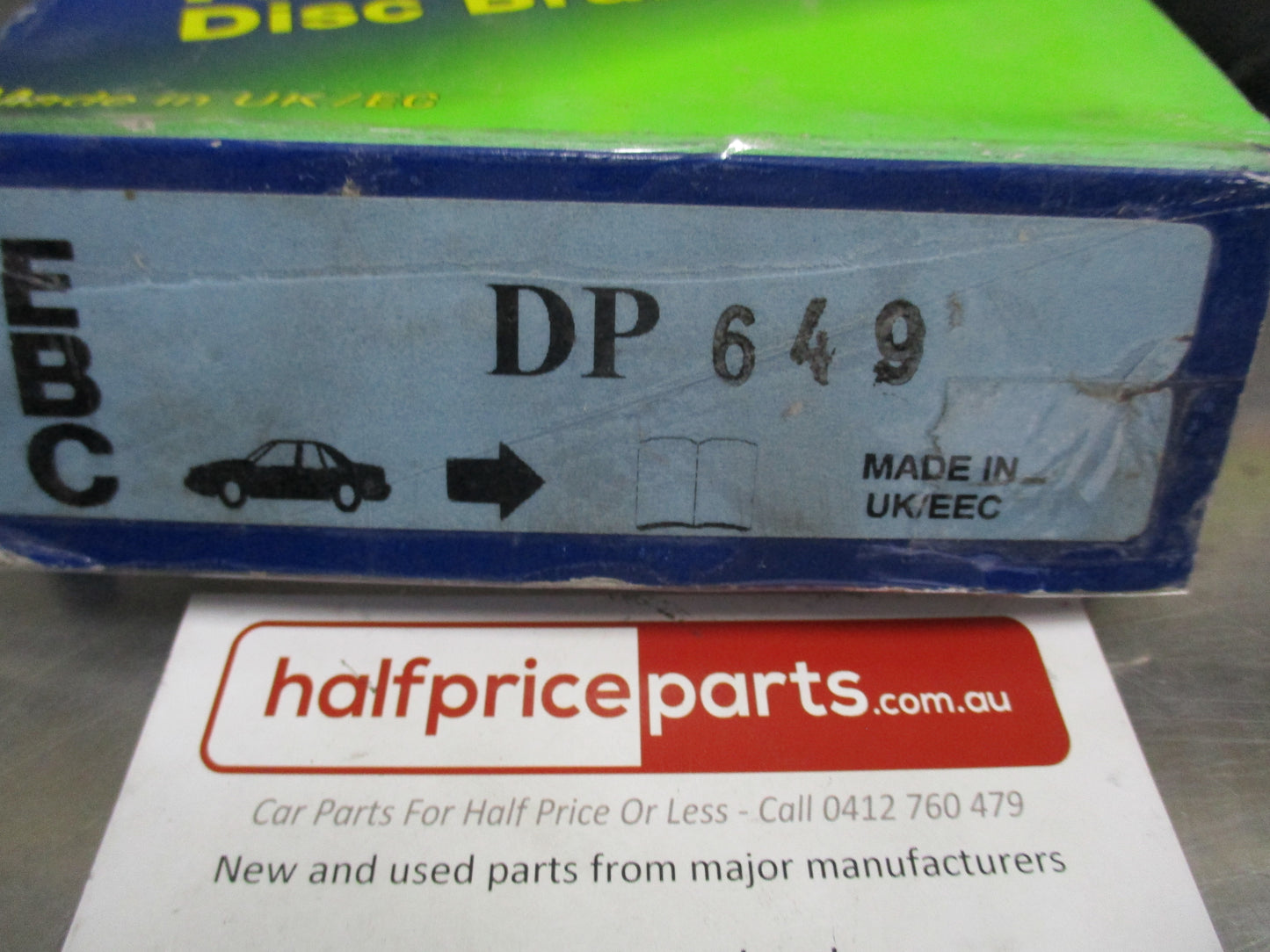 EBC Ultimax Front Brake Pad Set Suits Holden Rodeo New Part