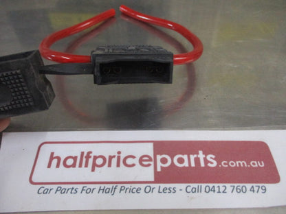 Maxi Blade Fuse Holder With Led Light 8 Gauge Cable New Part