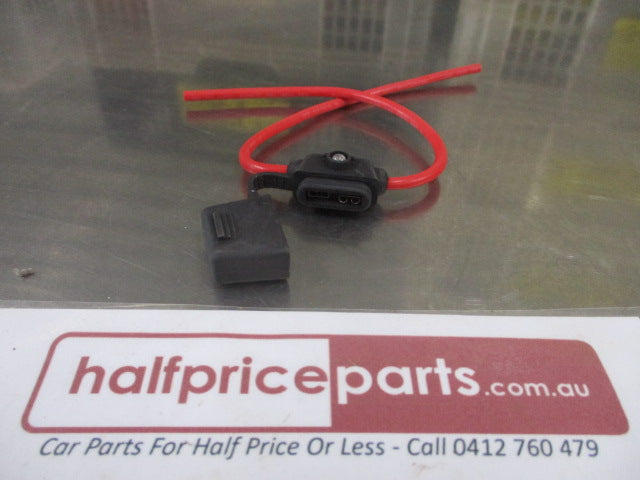 Maxi Blade Fuse Holder With Led Light 8 Gauge Cable New Part
