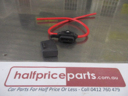 Maxi Blade Fuse Holder With Led Light 8 Gauge Cable New Part