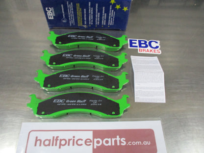 EBC Greenstuff Front Disc Brake Pad Set Suits Ford E-Series/F-Series New Part