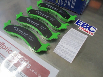 EBC Greenstuff Front Disc Brake Pad Set Suits Ford E-Series/F-Series New Part