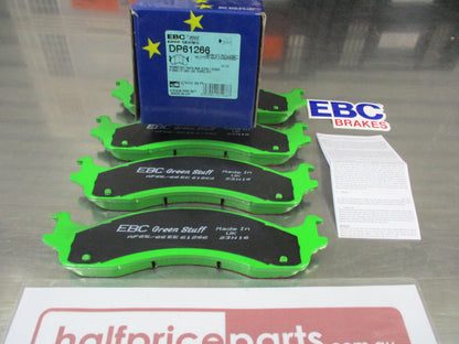 EBC Greenstuff Front Disc Brake Pad Set Suits Ford E-Series/F-Series New Part
