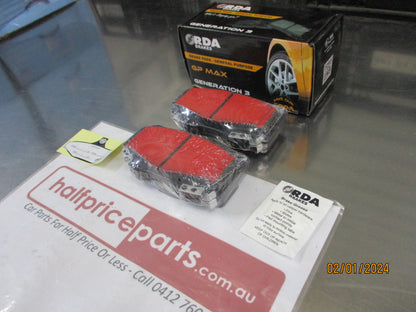 RDA Front Disc Brake Pad Set Suits Toyota Hilux New Part