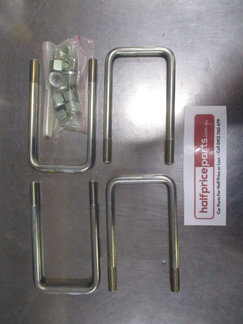 Mitsubishi Triton Genuine Rear Suspension Spring U-Bolt Kit New Part