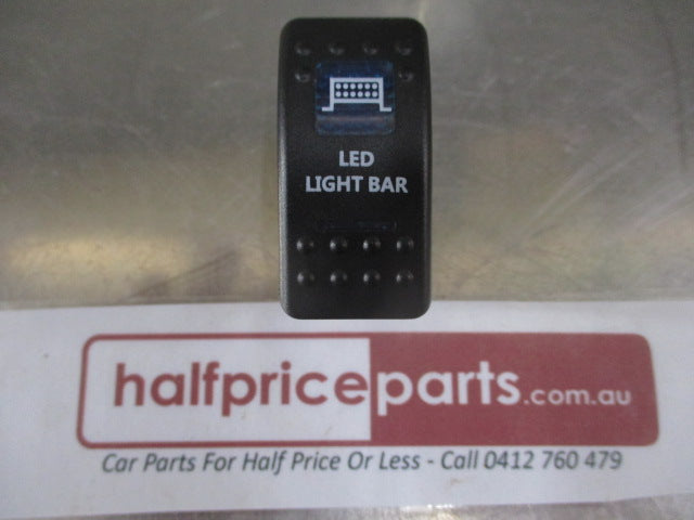 Thunder Rocker Switch Blue Light Bar 12/24 Volts 20 Amp@12 Volts New Part