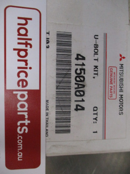 Mitsubishi Triton Genuine Rear Suspension Spring U-Bolt Kit New Part