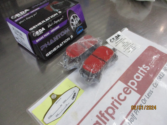 RDA Rear Ceramic Brake Pad Set Suits Audi/Lexus/Benz Sprinter/VW Crafter New Part