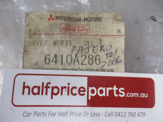 Mitsubishi Pajero Genuine Rear Bumper Under Cover Muffler New Part