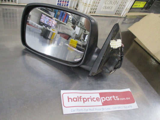 Holden RC Colorado Genuine Front Left Hand Chrome/Black Exterior Mirror W/Indicator - Used Part