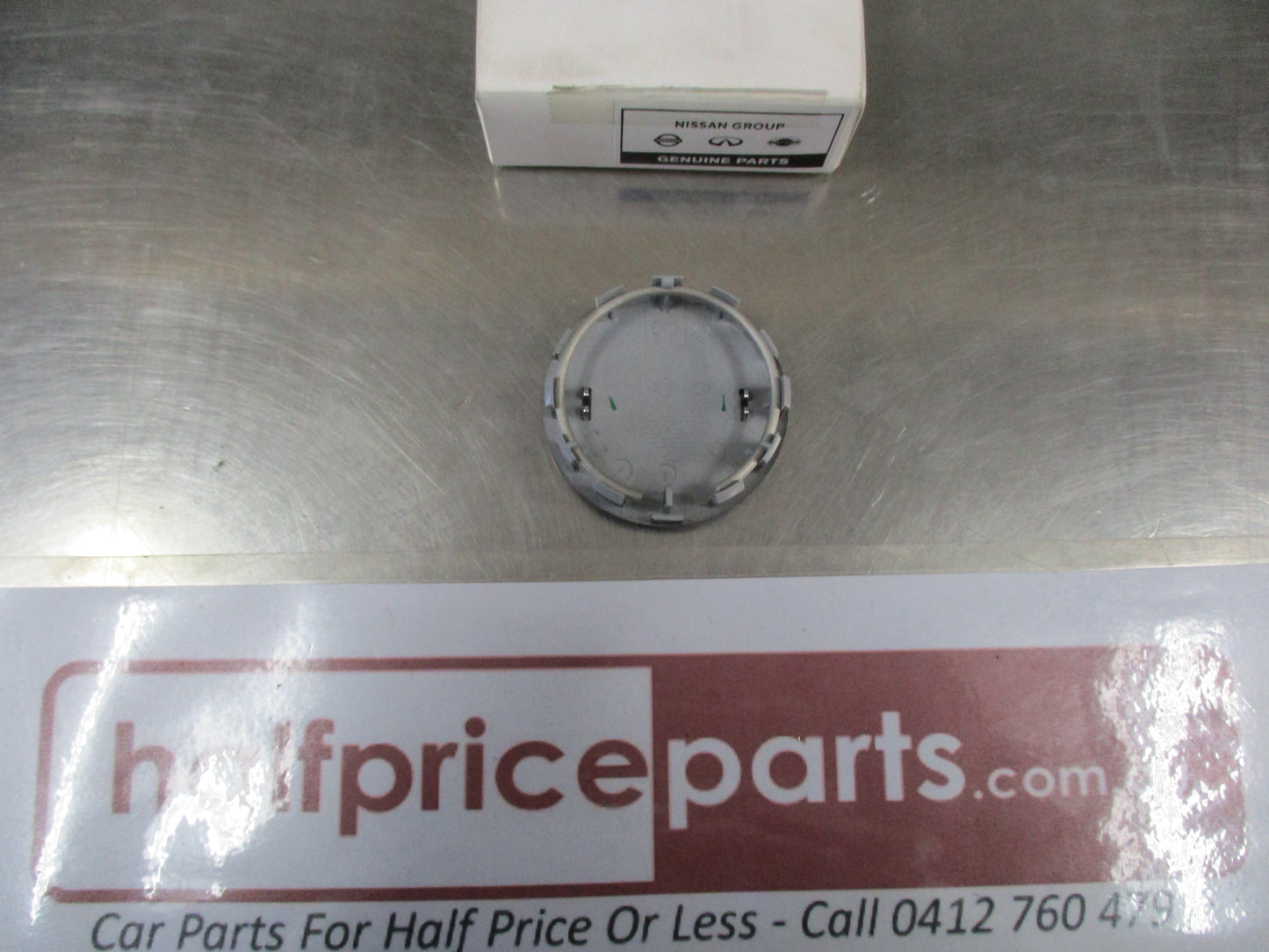 Nissan J11 Qashqai Genuine Wheel Cap (Black/Chrome) New Part