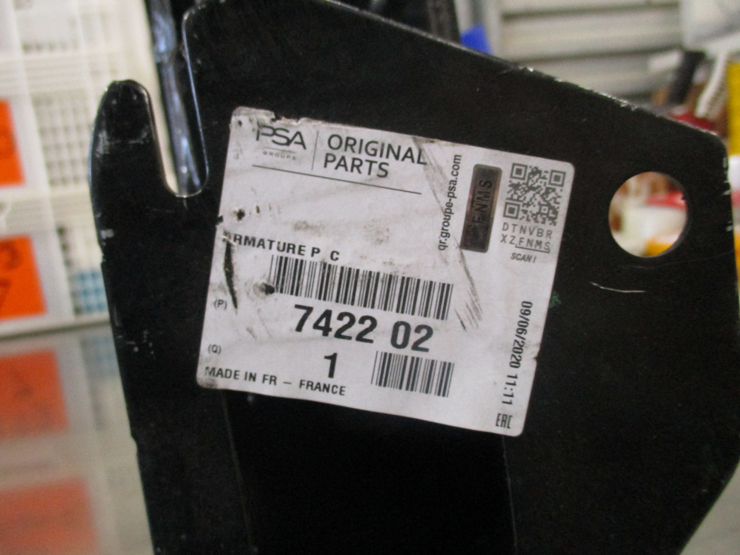 Peugeot 207 Genuine Rear Bumper Bar Reinforcement Hatch New