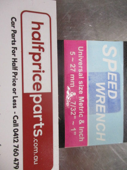 Turner Speed Wrench 5-27mm  9/16"-7/32" New Part