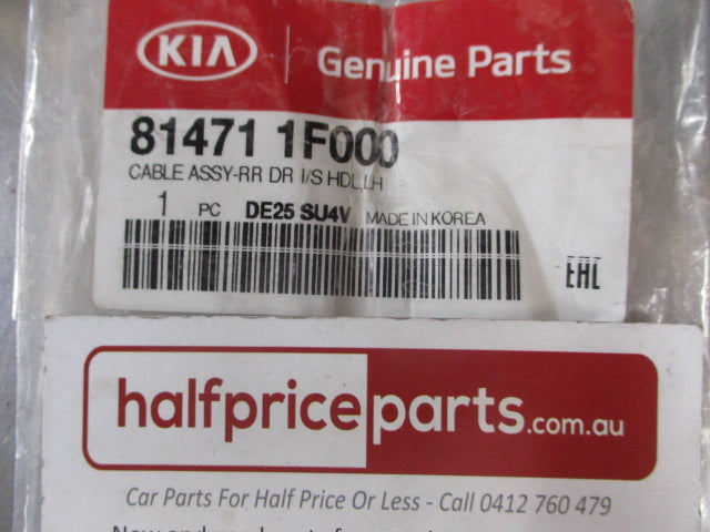 Kia Sportage Genuine Rear Door Inside Handle Cable Assembly New Part