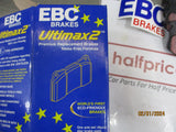 EBC Ultimax Rear Brake Pad Set Suits Renault Clio I-II/Megane/19 New Part