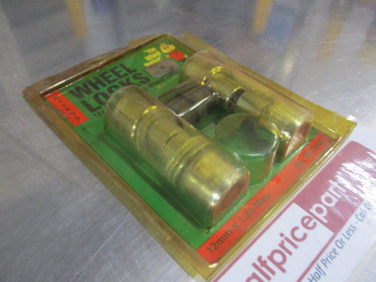 Wheel Lock Mag Wheel Lock Nut Set 12mm x 1.25 New Part