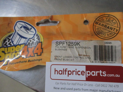 Super Pro Front Lower Control Arm Bush Kit Suits Mitsubishi Triton/Starwagon/Express New Part