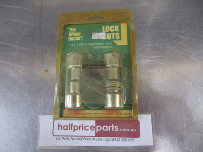 Wheel Doctor Lock Nut Set 125 X 12mm With Washers New Part