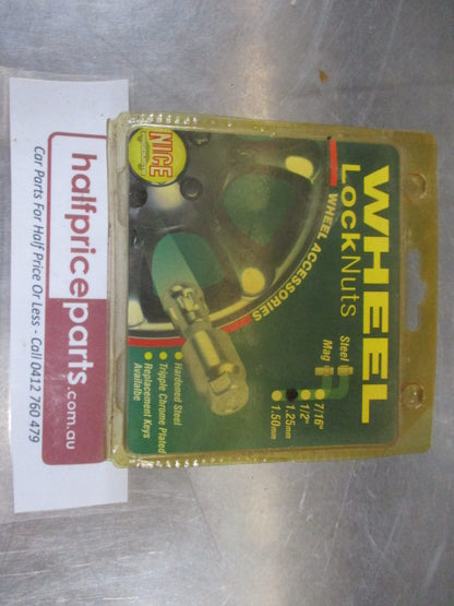 Nice Wheel Lock Nut Set 1.25mm Alloy Wheel New Part