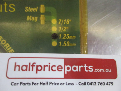Nice Wheel Lock Nut Set 1.25mm Alloy Wheel New Part