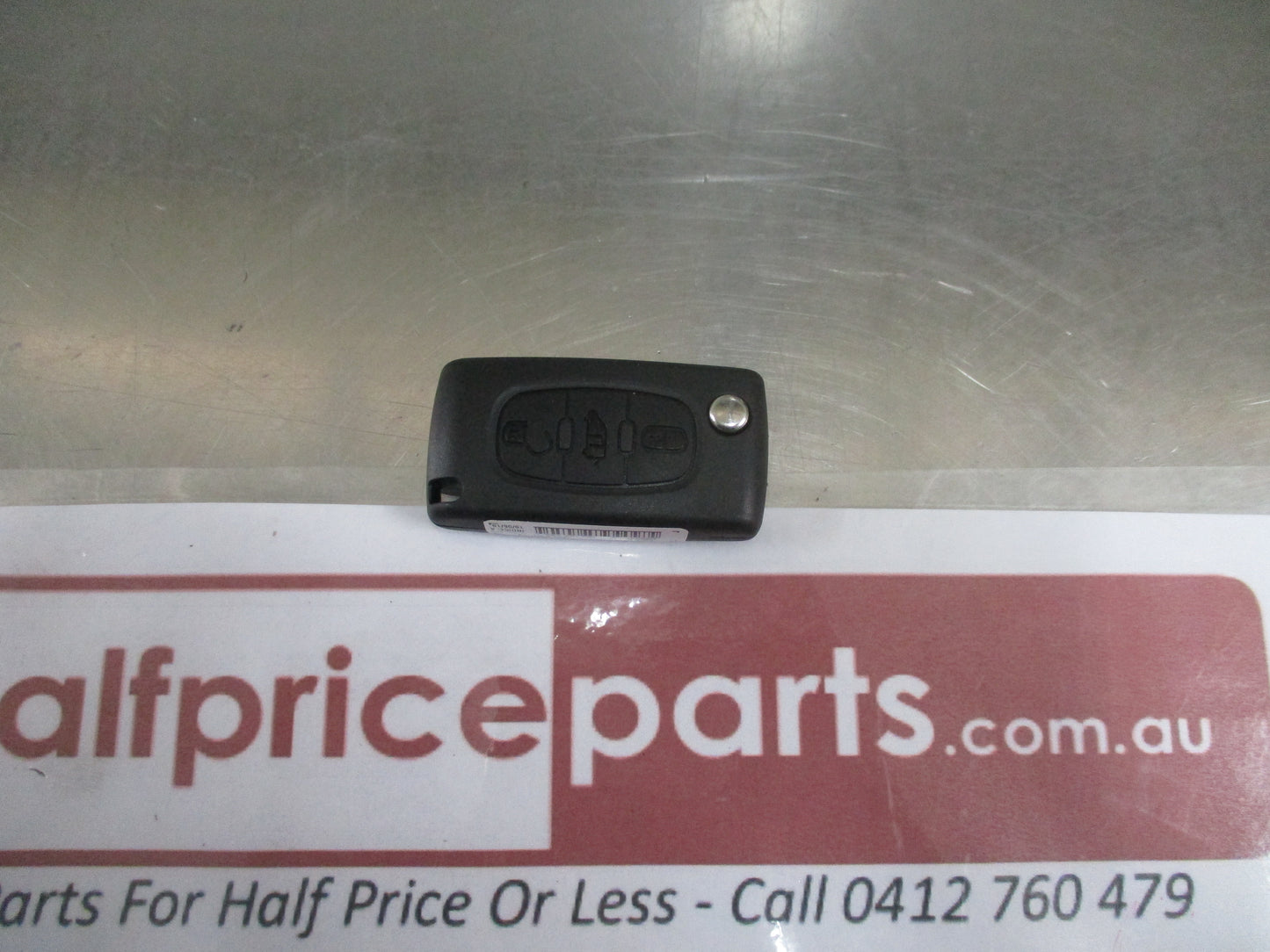 Citroen Berlingo Genuine 3 Button Flip Uncut Key New Part