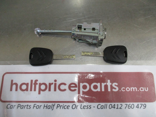 Citroen Berlingo Genuine Boot Lock Cylinder and 2 Keys Kit New Part