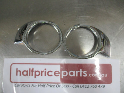 Citroen DS3 Genuine Front Bumper Fog Light Chrome Frame Kit New Part