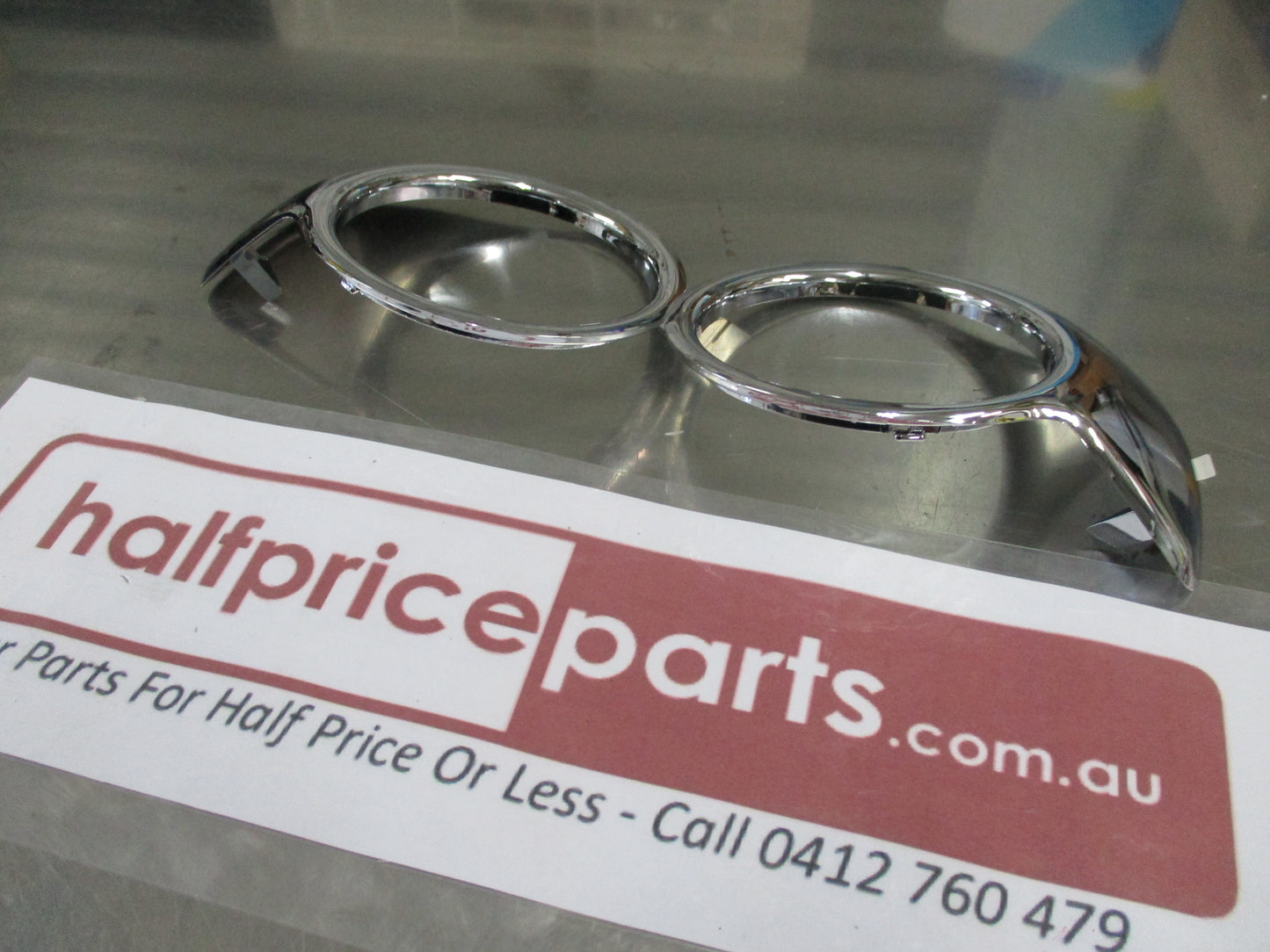 Citroen DS3 Genuine Front Bumper Fog Light Chrome Frame Kit New Part