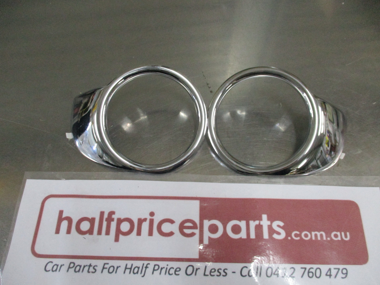 Citroen DS3 Genuine Front Bumper Fog Light Chrome Frame Kit New Part