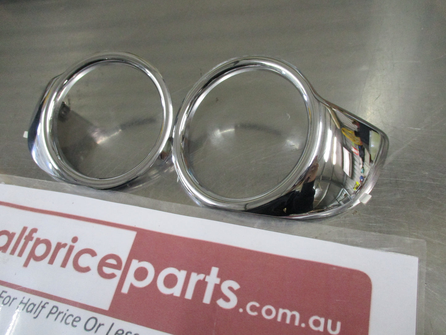 Citroen DS3 Genuine Front Bumper Fog Light Chrome Frame Kit New Part