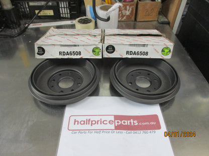 RDA Rear Brake Drums Suits Ford KF Laser New Part