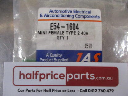 JAS Oceania Mini Female Type-2 40A Fuse New Part