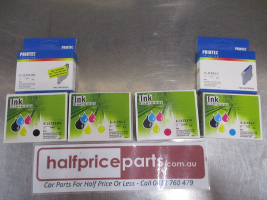 Ink Cartridge Black/Yellow/Magenta/Cyan Sold As Lot New Part