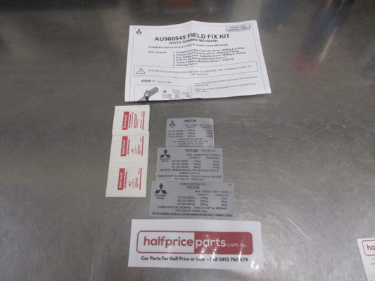 Mitsubishi MQ Triton Genuine Field Fix Kit ( Tow Bar Hitch Up Grade Kit) New Part