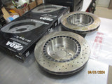 RDA Rear Disc Rotors Silver Standard Suits Lexus IS/F 5.0Ltr V8 Twin Turbo New Part