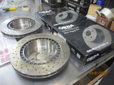 RDA Rear Disc Rotors Silver Standard Suits Lexus IS/F 5.0Ltr V8 Twin Turbo New Part