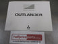 Mitsubishi Outlander ZJ/ZL Genuine New Owners Manual New Part