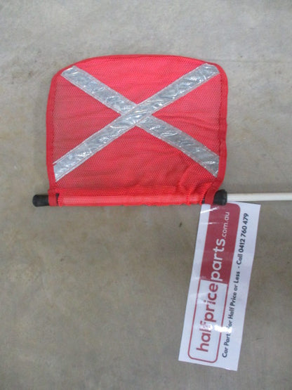 Road Safety / Mining / 4WD Sand Flag (Safety Pole & Reflective Pink Flag) 1.34m New Part
