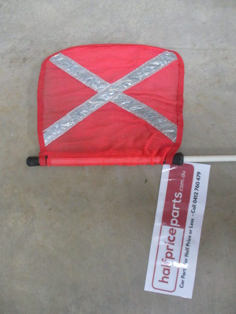 Road Safety / Mining / 4WD Sand Flag (Safety Pole & Reflective Pink Flag) 1.34m New Part