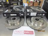 RDA Rear Disc Rotors Silver Standard Suits Lexus IS/F 5.0Ltr V8 Twin Turbo New Part