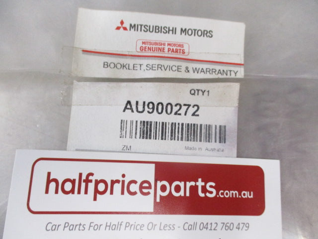 Mitsubishi Genuine Front Wheel Drive Service & Warranty Book New Part