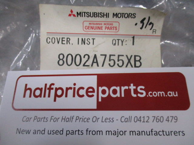 Mitsubishi ASX Genuine Instrument Panel Left Hand Side Trim Cover (Black) New Part