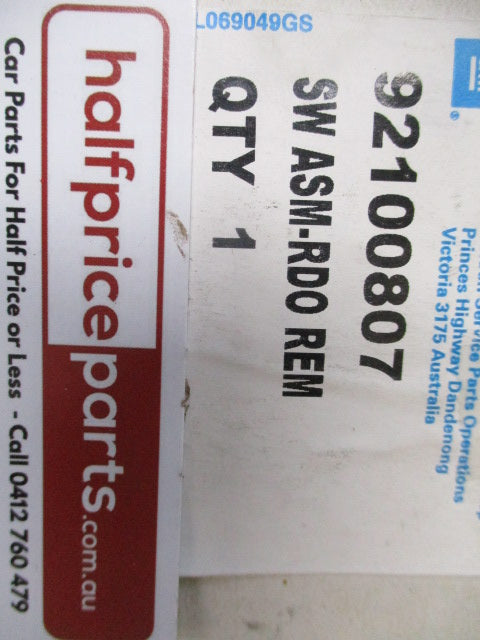 Holden VX Commodore Genuine Steering Wheel Controllers - New Part