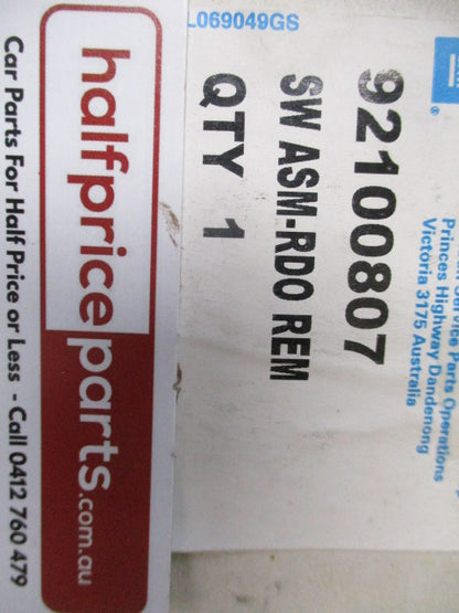 Holden VX Commodore Genuine Steering Wheel Controllers - New Part