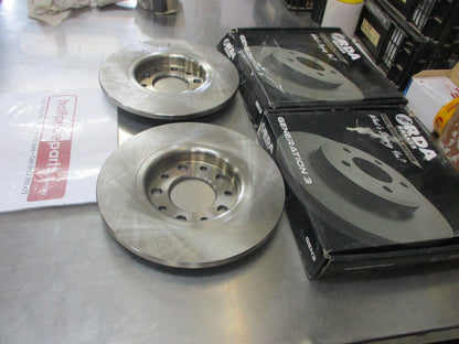 RDA Rear Disc Rotors (Pair) Standard Suits Jeep Cherokee KL 2.0TD/2.4Ltr New Part