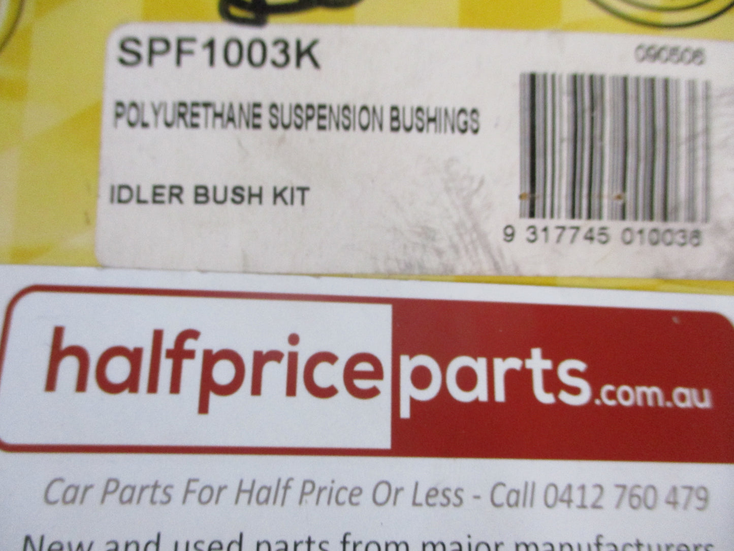SuperPro Front Idler Arm Bush Kit Suitable for Mazda New Part