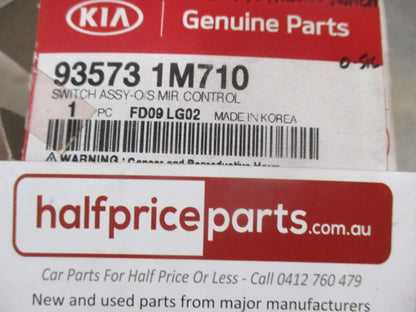 Kia Cerato Genuine Right Hand Front Mirror Control Switch (Drivers) New Part
